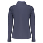 Blue Cotton Women's Sweatshirt