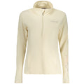Beiges Baumwoll-Sweatshirt für Damen
