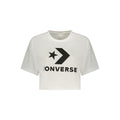 White Cotton Womens T-Shirt