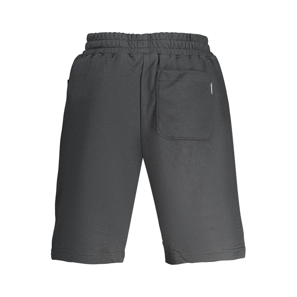 Schwarze Herren-Jogginghose aus Baumwolle