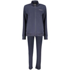 Blue Cotton Women's Sweatshirt