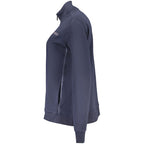 Blue Cotton Women's Sweatshirt