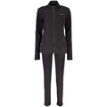 Schwarzes Baumwoll-Sweatshirt für Damen
