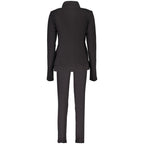 Schwarzes Baumwoll-Sweatshirt für Damen