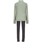 Green Cotton Women Sweatshirt