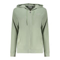 Green Cotton Women's Hoodie