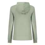 Green Cotton Women's Hoodie