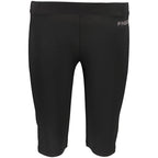 Kurze Damenshorts aus schwarzer Baumwolle