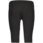 Kurze Damenshorts aus schwarzer Baumwolle