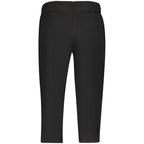 Schwarze Baumwollhose für Damen