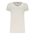 Damen-T-Shirt aus weißer Baumwolle
