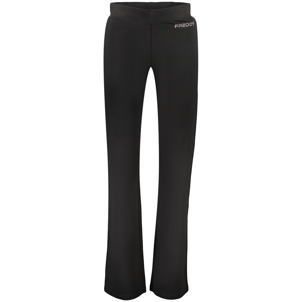 Schwarze Baumwollhose für Damen