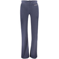 Blue Cotton Women's Trousers