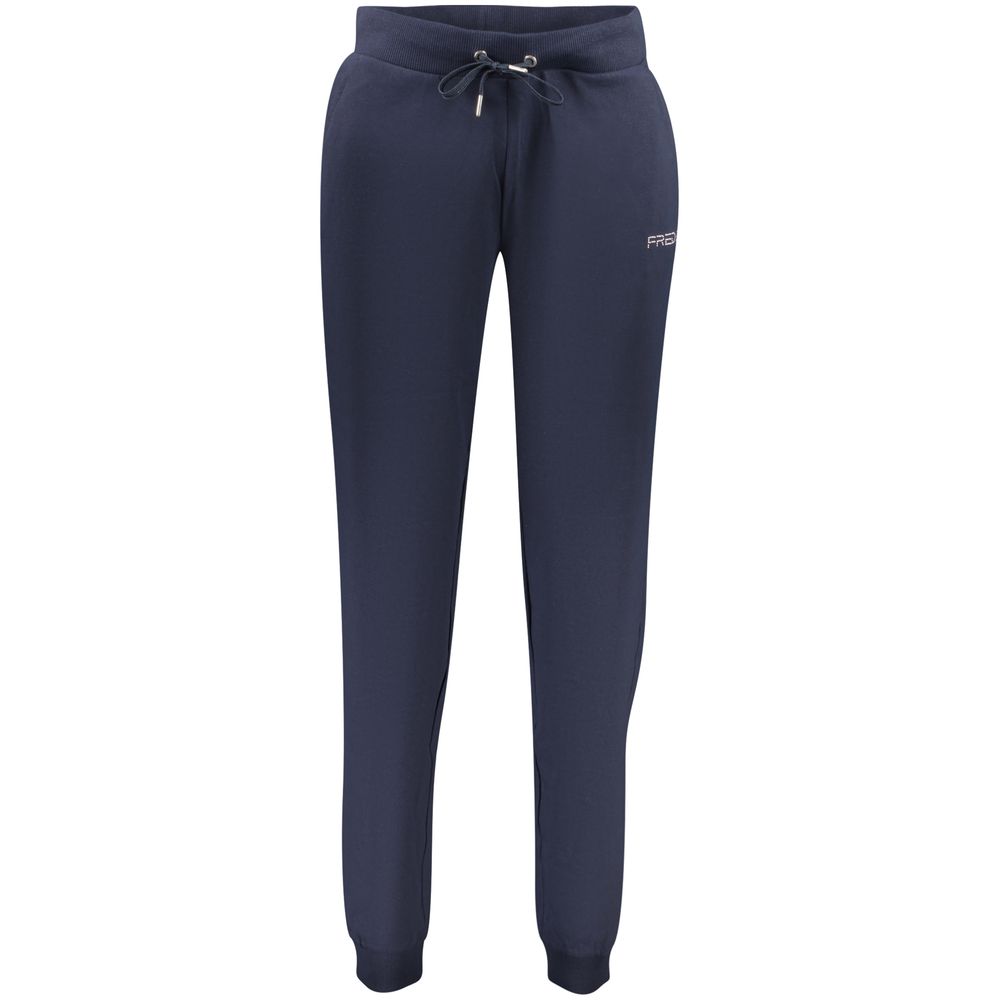 Damenhose aus blauer Baumwolle
