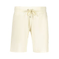 Beige Cotton Women's Shorts