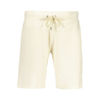 Beige Cotton Women's Shorts