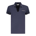 Blue Cotton Women's T-Shirt