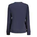 Damen-T-Shirt aus blauer Baumwolle