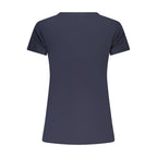 Blue Cotton Women's T-Shirt