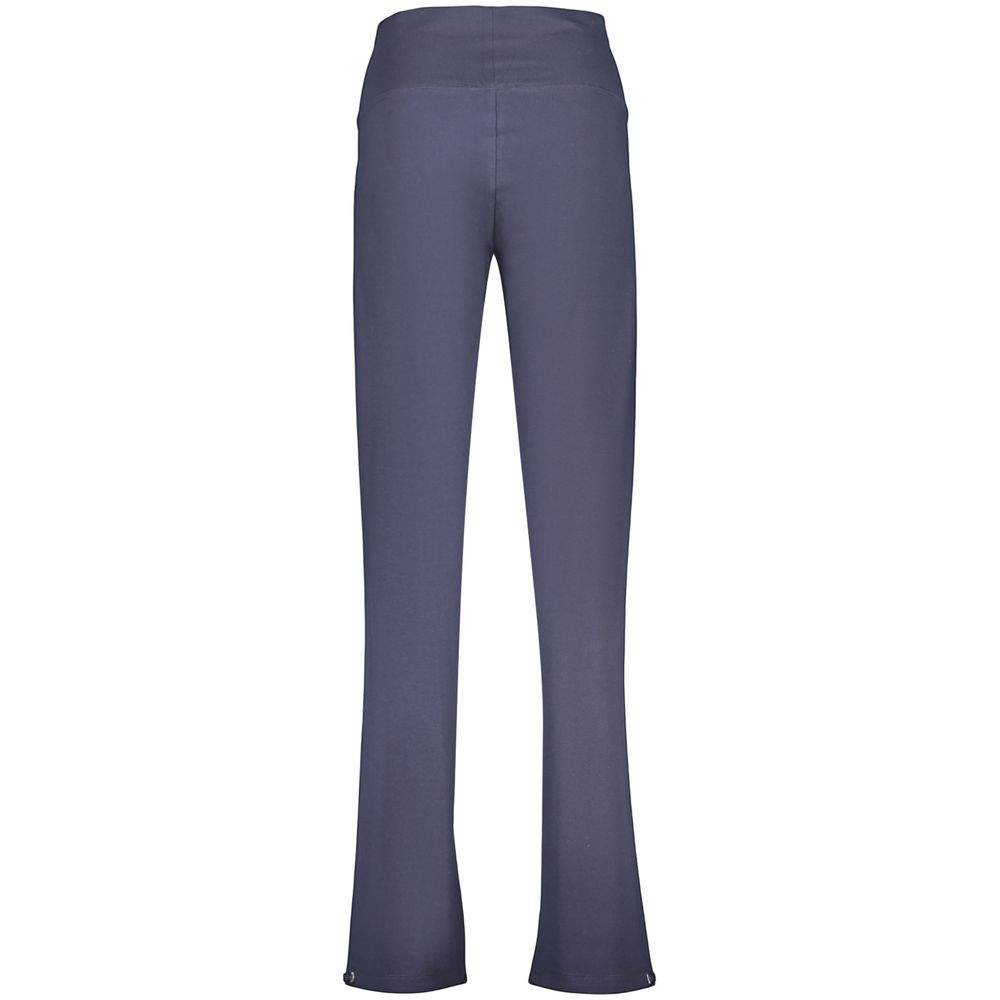 Damenhose aus blauer Baumwolle