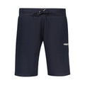 Blaue Baumwollhose für Damen