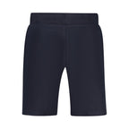 Blaue Baumwollhose für Damen