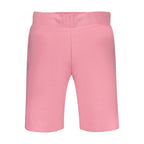 Pink Cotton Women's Pants