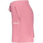 Pink Cotton Women's Pants