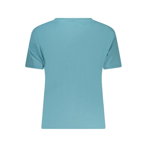 Sky Blue Cotton Women's T-Shirt