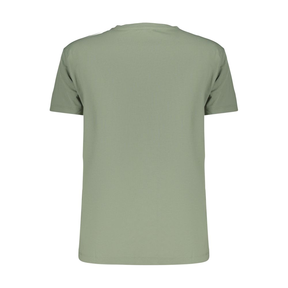 Grünes Baumwoll-T-Shirt für Damen