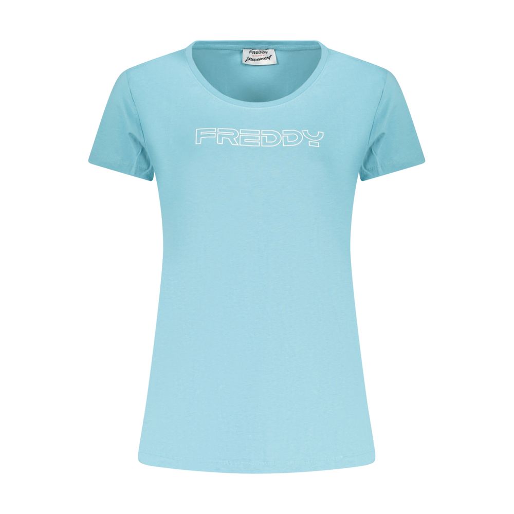 Azzurro Cotton Womens T-Shirt