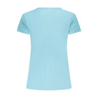 Azzurro Cotton Womens T-Shirt