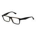 Braune Kunststoffbrille