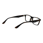 Braune Kunststoffbrille