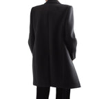 Saint Laurent Black Wool False