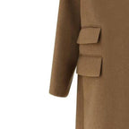 Saint Laurent Brown Wool False