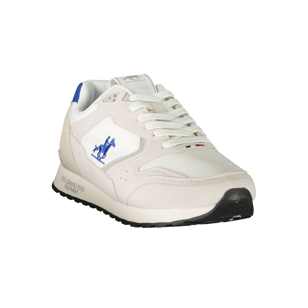 Herren-Sneaker aus weißem Polyester