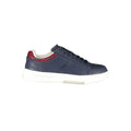 Blaue Polyurethan Herren-Sneaker