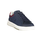Blaue Polyurethan Herren-Sneaker