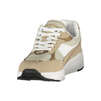 Men's Beige Polyurethane Sneaker