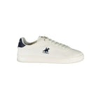 Bianco Poliestere Uomo Sneaker