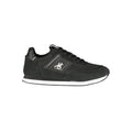 Nero Polyester Men's Sneaker