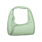 Green Polyurethane Women's Bag
