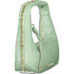 Green Polyurethane Women's Bag