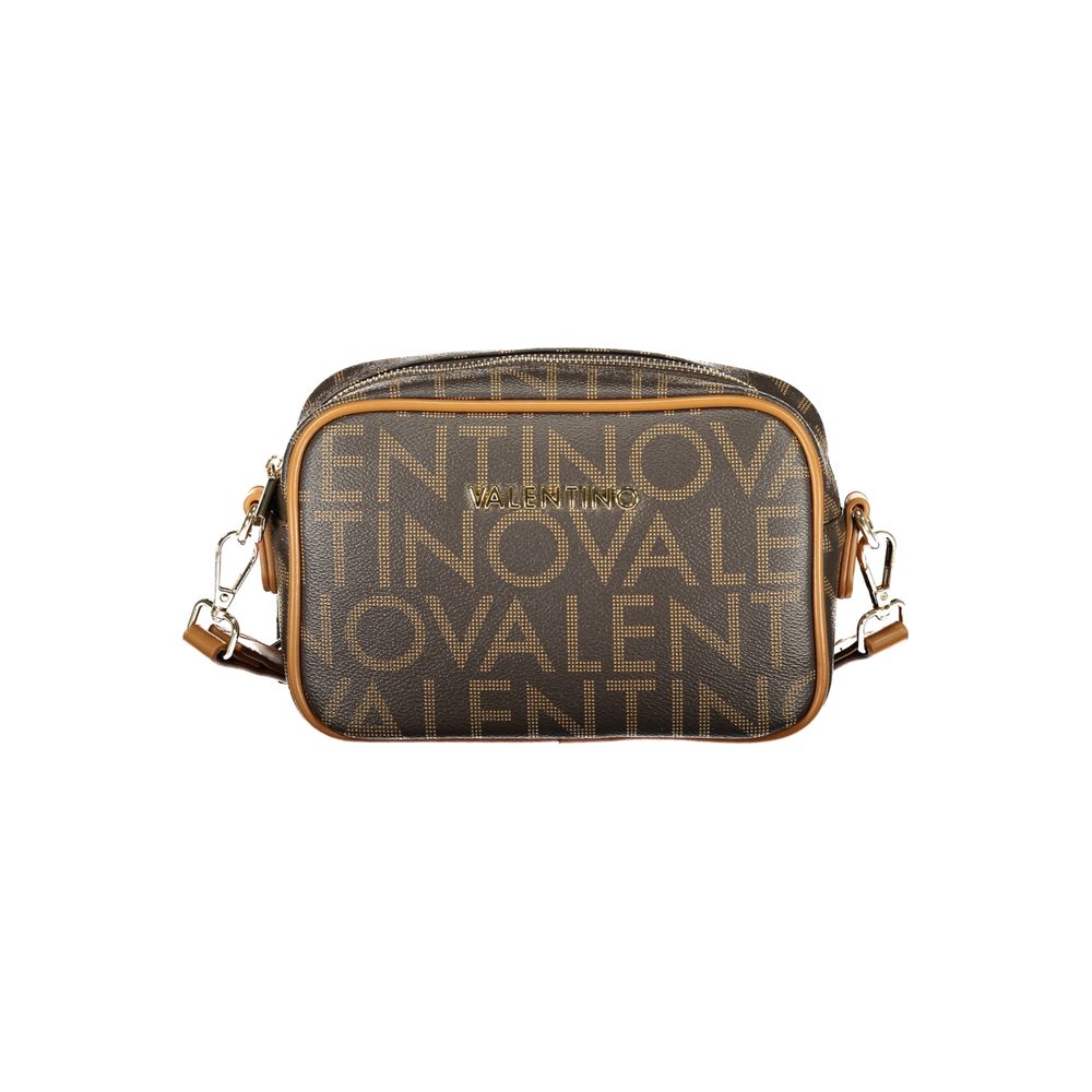 Borsa da donna in poliuretano marrone