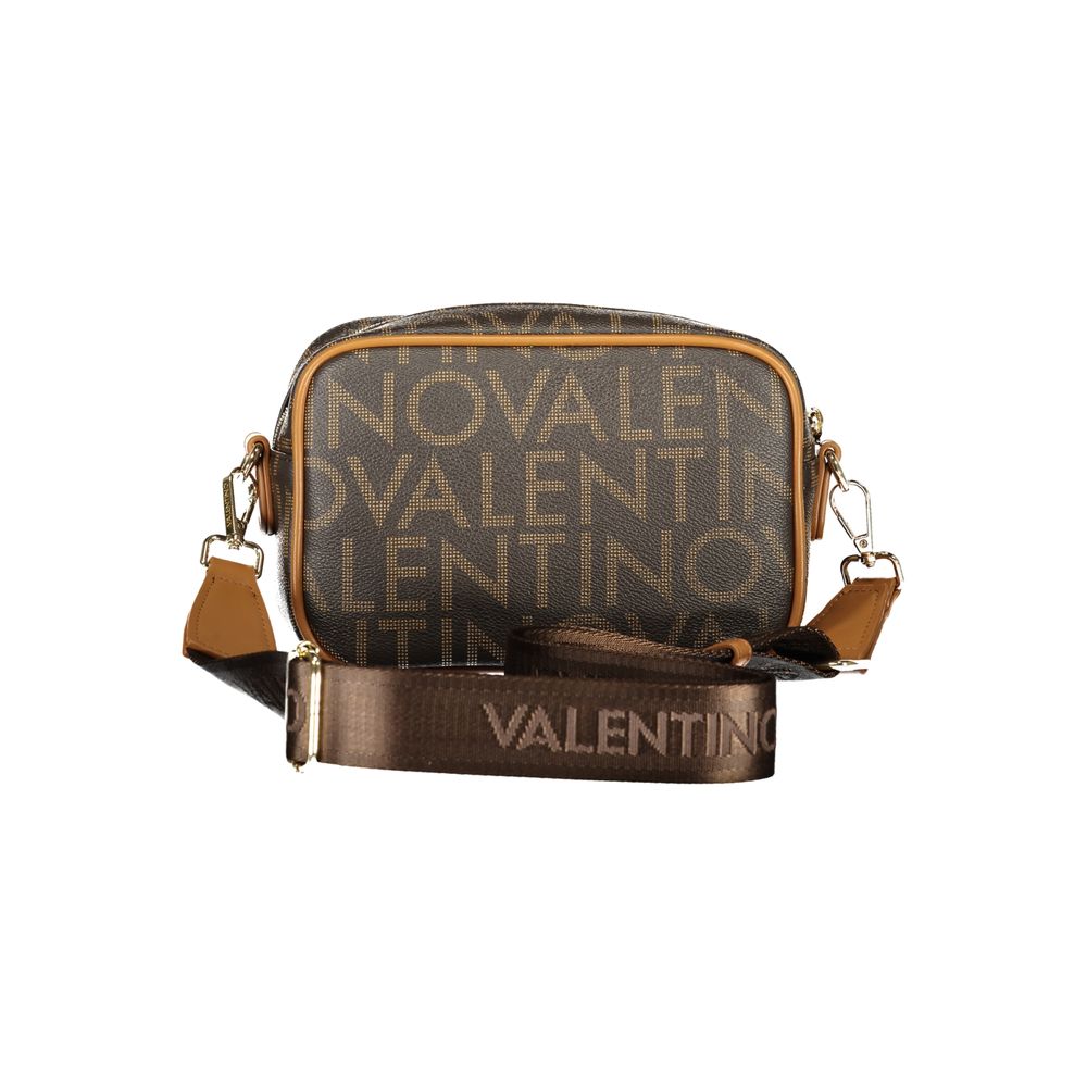 Borsa da donna in poliuretano marrone