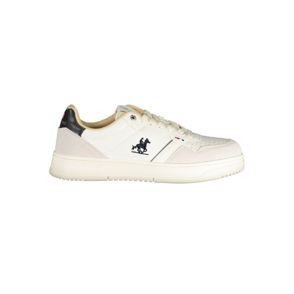 Weiße Polyester Herren Sneaker