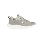 Gray Polyurethane Mens Sneaker