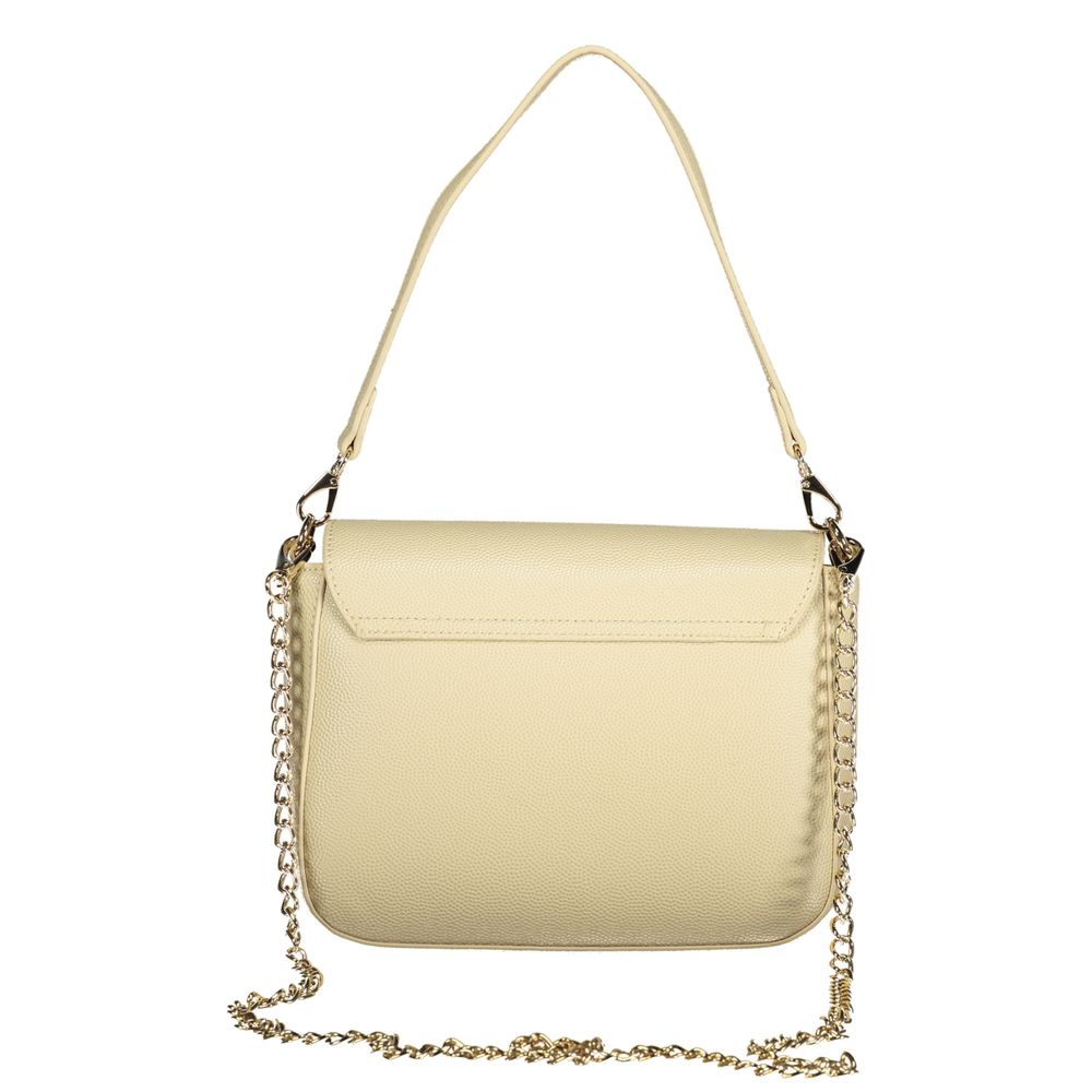 Beige Polyurethan-Damentasche