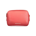 Red Polyurethane Women's Bag